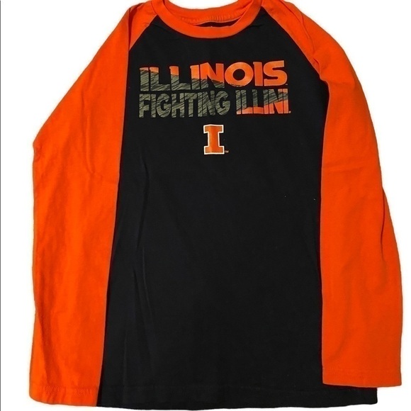 ILLINOIS Fighting Illini size youth medium 8/10 - Picture 1 of 5